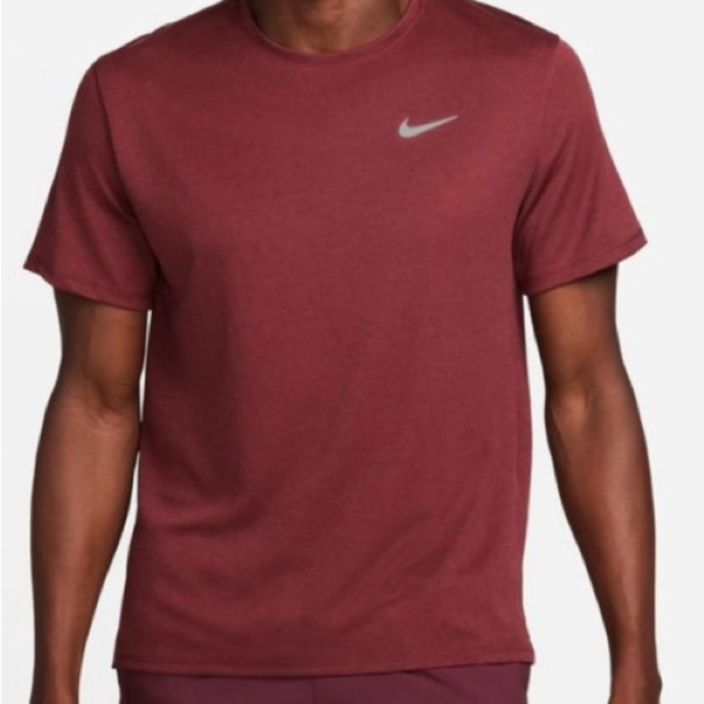 Men’s Cardinal Red Nike Running Shirt Medium